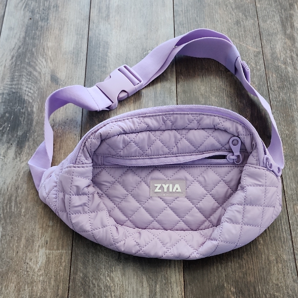 Zyia Purple Quilted Women's Bag